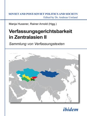 cover image of Verfassungsgerichtsbarkeit in Zentralasien II